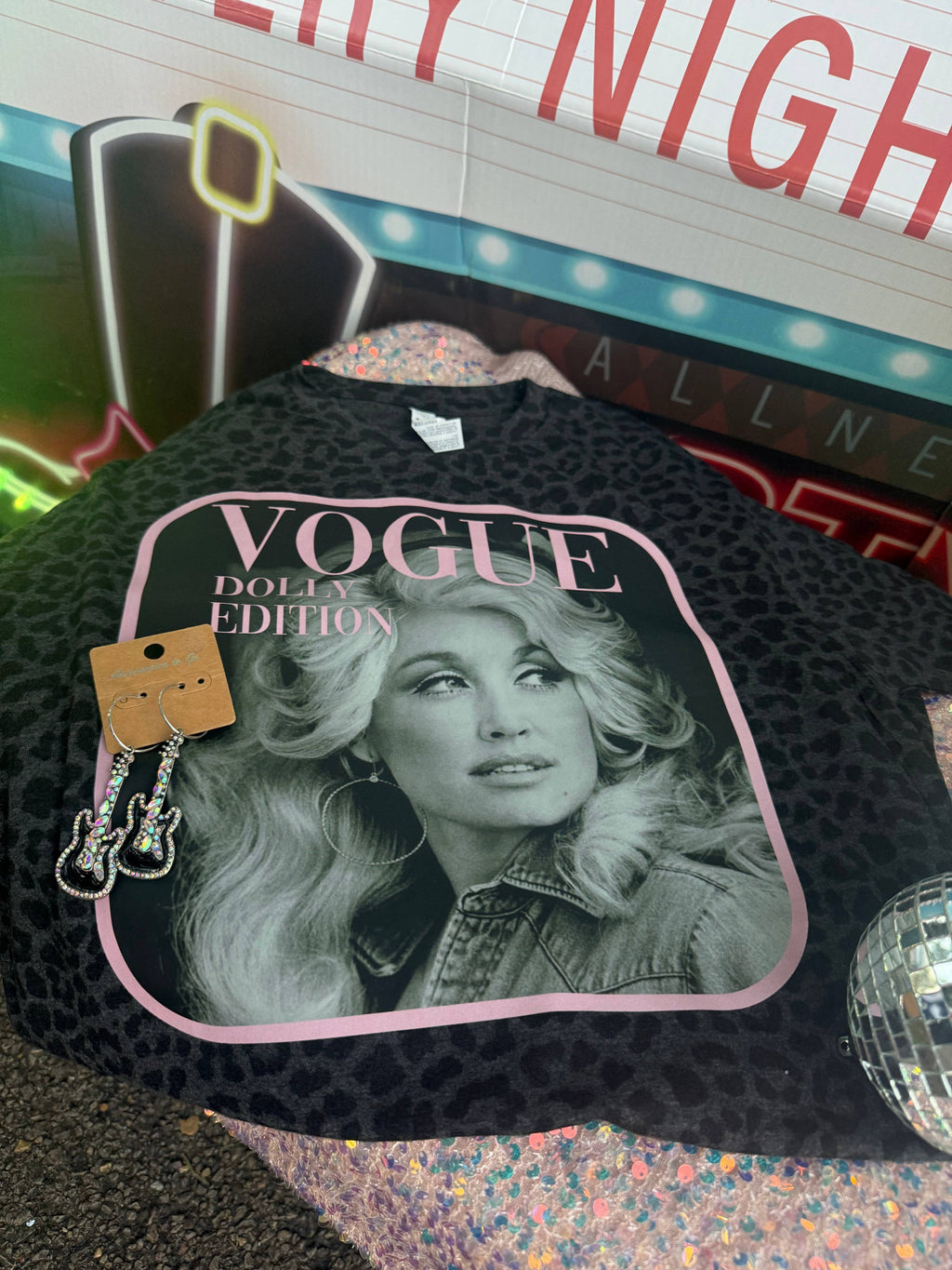 Holy Cowgirl - 💕Dolly After Dark Cheetah Tee 💕